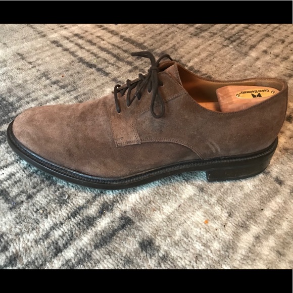 Barney’s Lug-Soled Suede Oxford - 12 - Picture 6 of 8